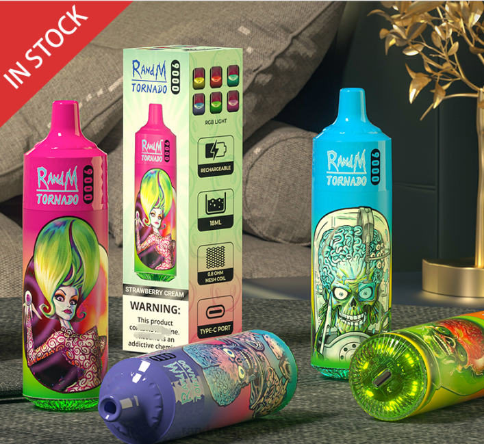 RandM Vape Rabattcode | RandM Tornado 00P2135 9000 Vape Pod Gerät 1 Stück Version 1 üppiges Eis